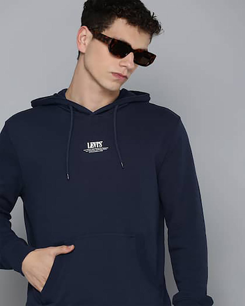 Levis Pure Cotton Hooded Sweatshirt